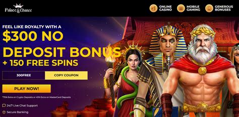 Palace of Chance Casino No Deposit Coupon and Bonus Codes.